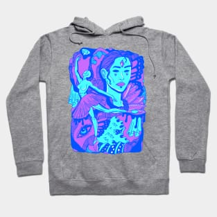 Blue Ballerina Hoodie